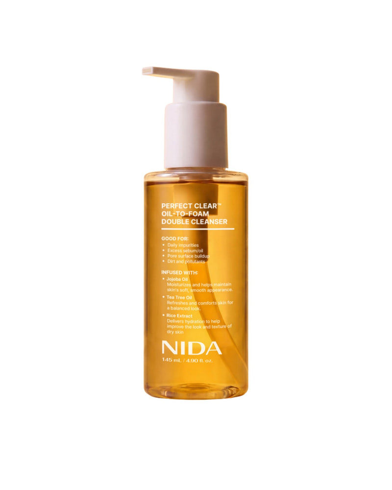 [ NIDA ] Perfect Clear Oil to Foam Double Cleanser 145ml