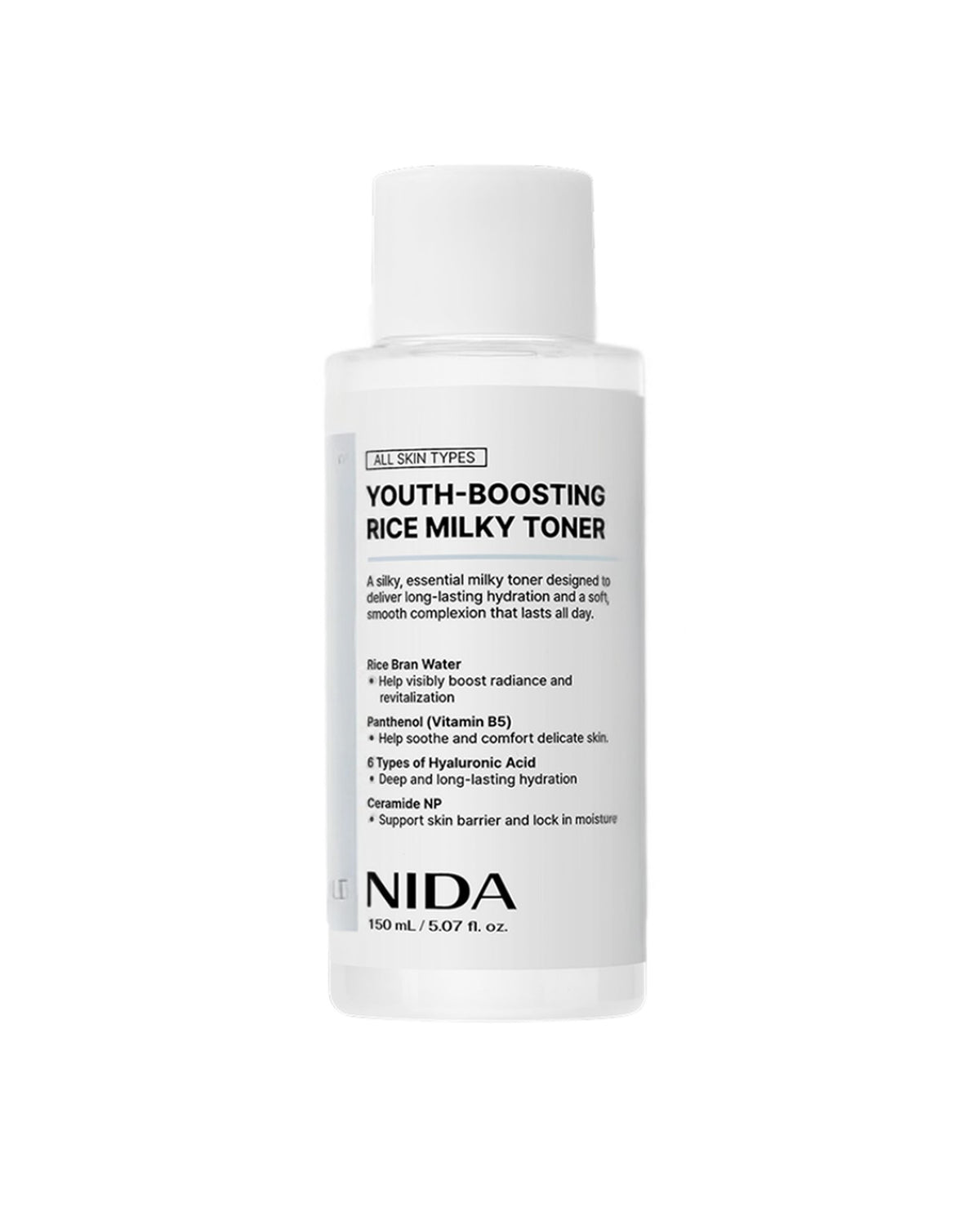 [ NIDA ] Youth-Boosting Rice Milky Toner 150ml