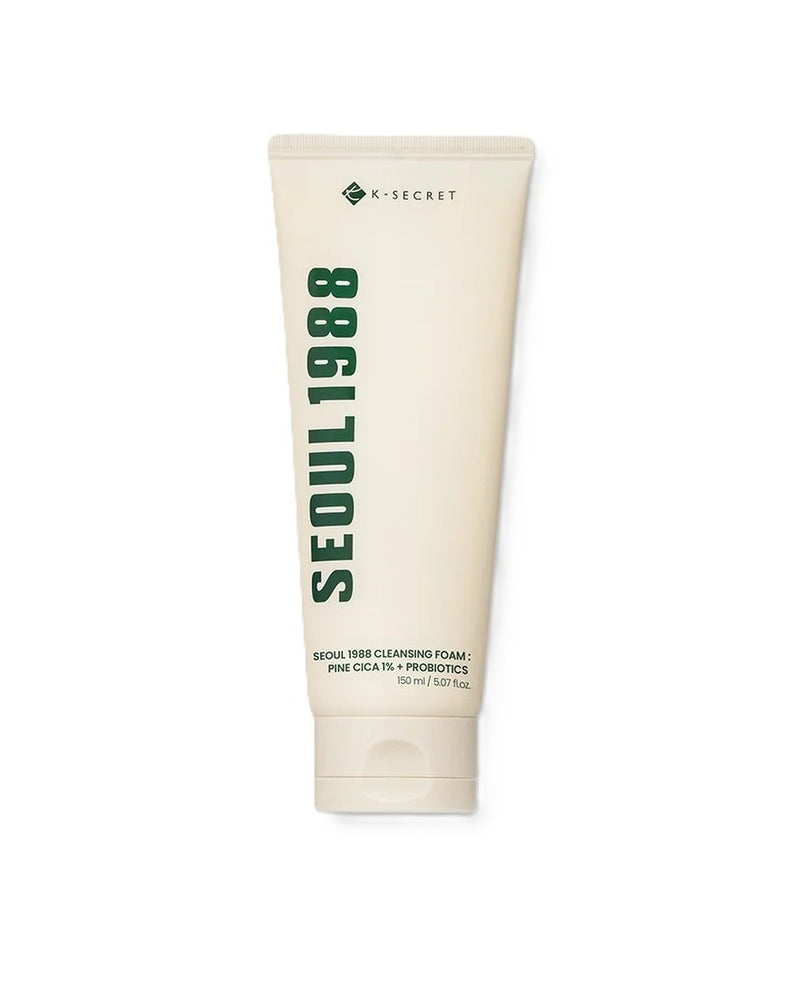 [ K-SECRET ] SEOUL 1988 Cleansing Foam : Pine Cica 1% + Probiotics 150ml