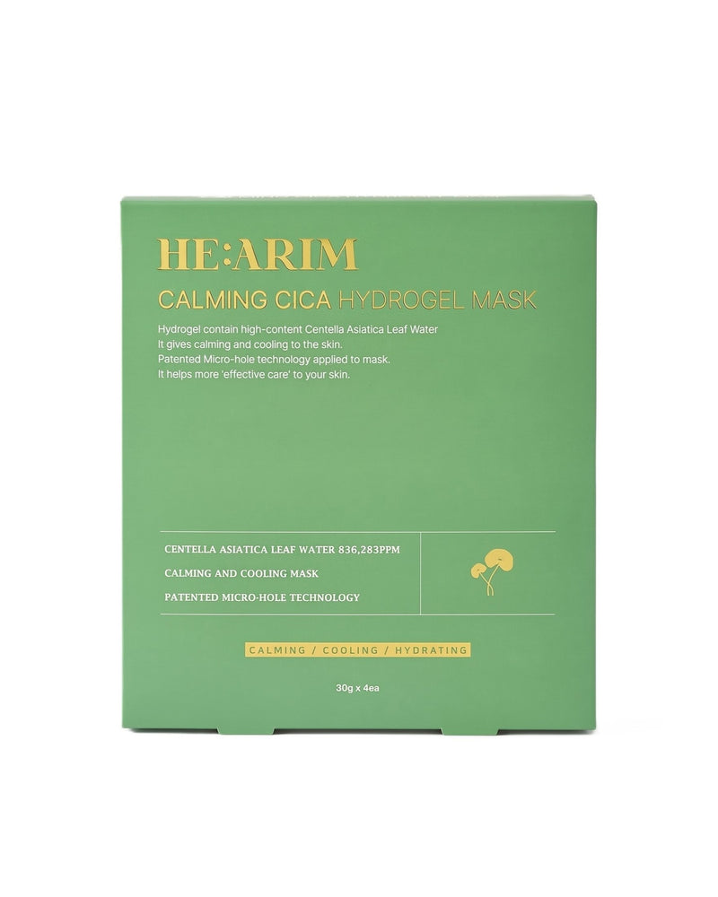 [ Hearim ] Calming Cica Hydrogel Mask Pack 30g x 4