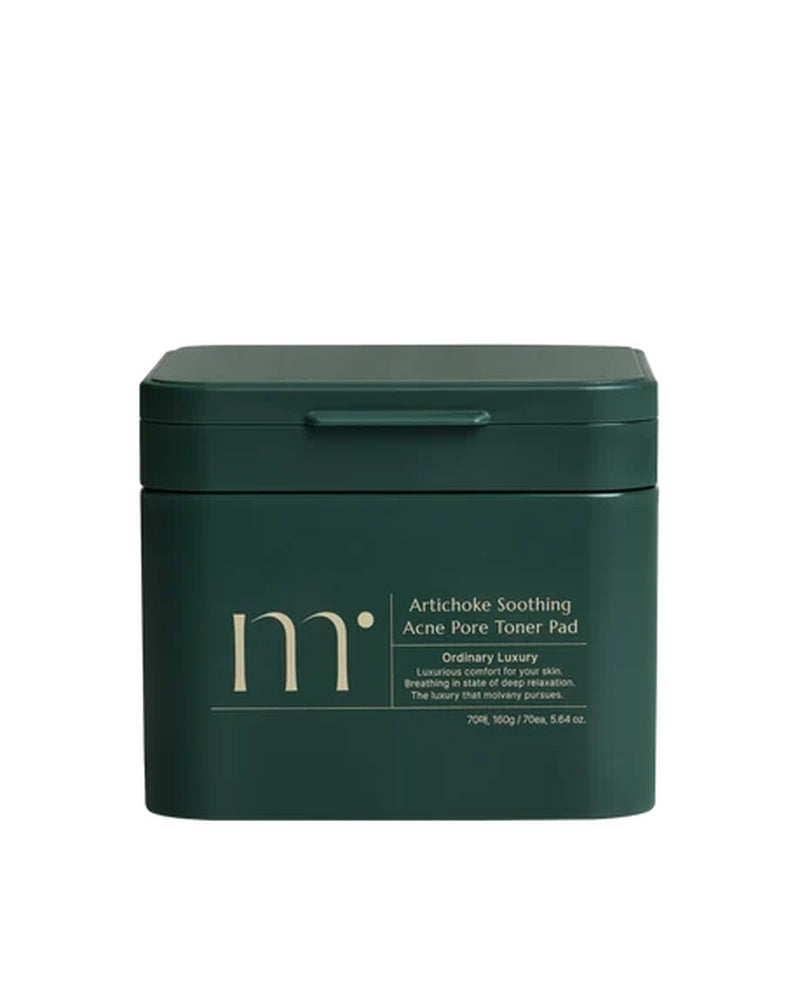 [ molvany ] Artichoke Soothing Acne Pore Toner Pad 160g 70P