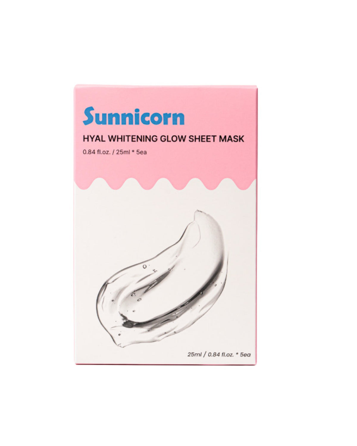 [ Sunnycorn ] Hyal Whitening Glow Sheet Mask 5 Sheets