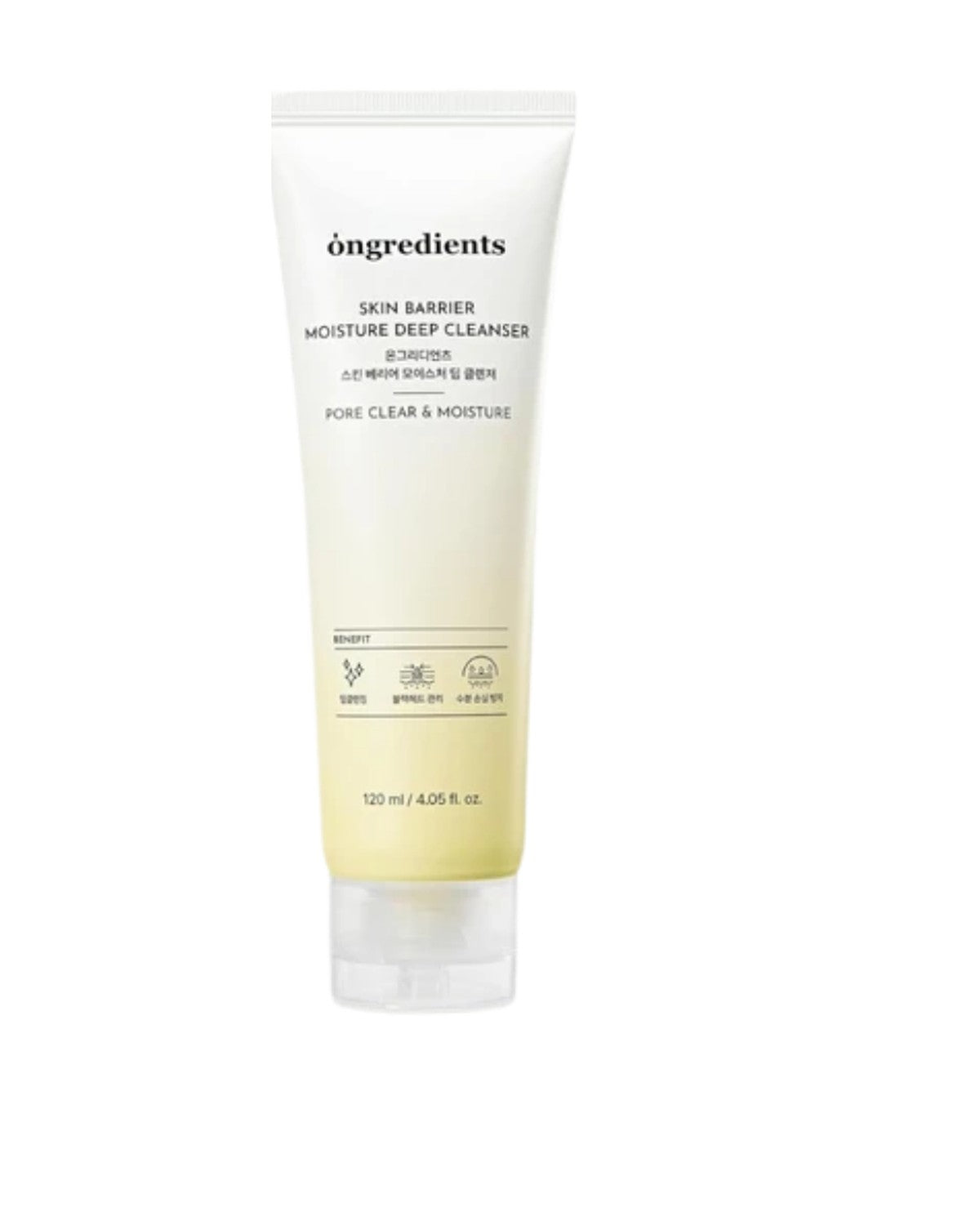 [ Ongredients ] Skin Barrier Moisture Deep Cleanser 120ml