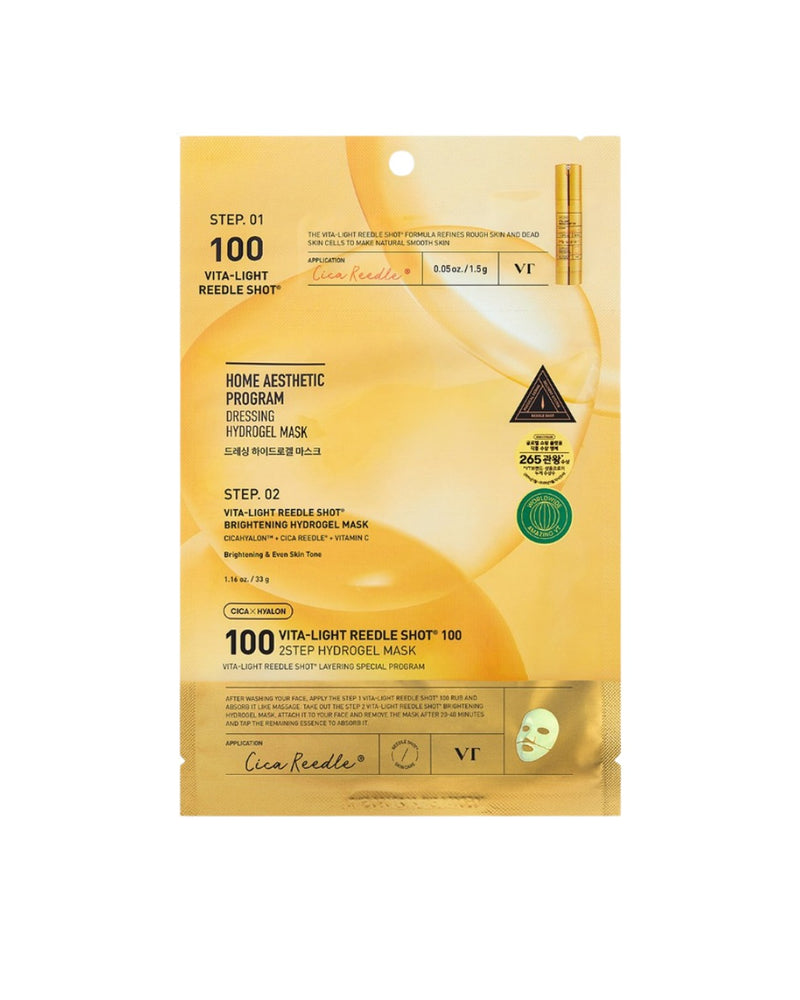 [ VT ] Vita-Light Reedle Shot 100 2-Step Hydrogel Mask