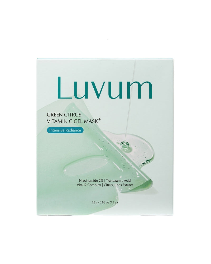 [ luvum ] Green Citrus Vitamin C Mask 28g 5 Sheets