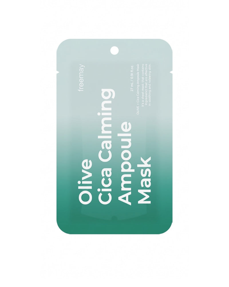 [ FREEMAY ] Olive Cica Ampoule Mask 27ml
