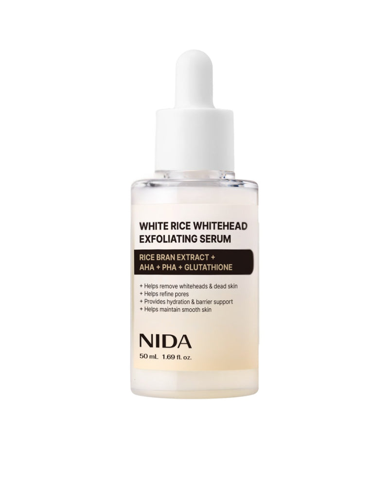 [ NIDA ] White Rice Whitehead Exfoliating Serum 50ml
