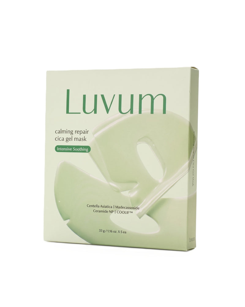 [ luvum ] Calming Repair Cica Gel Mask 33g 5 Sheets