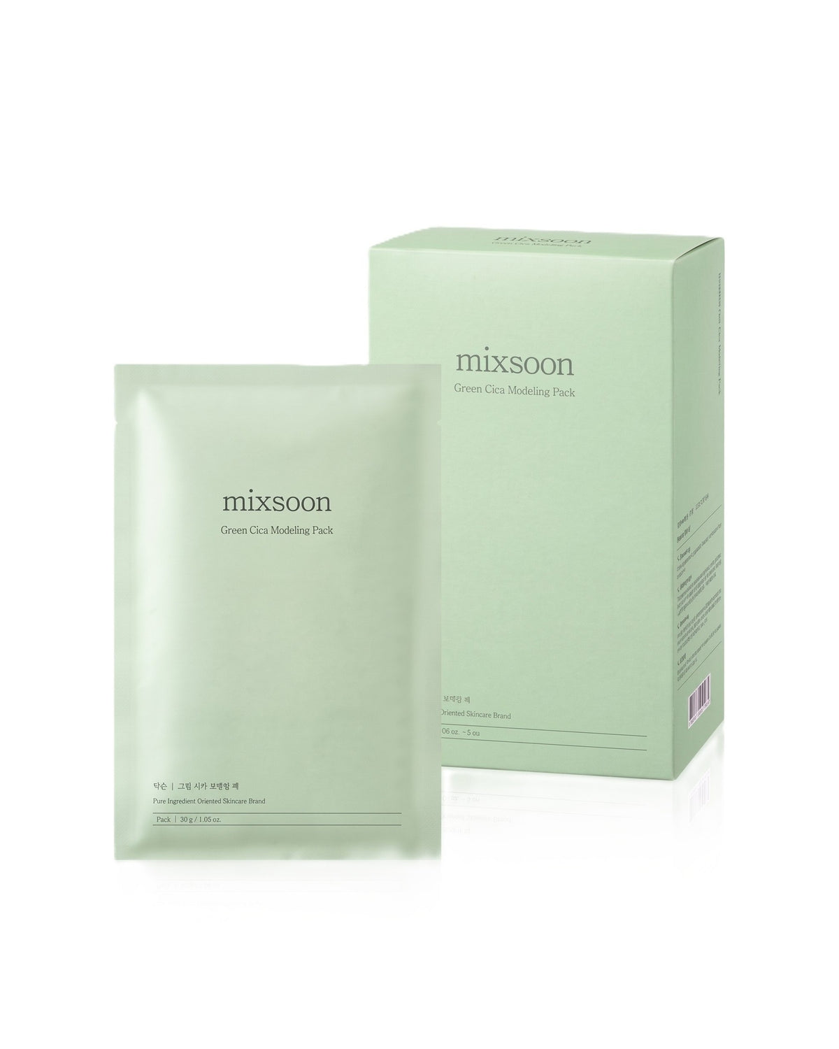 [ mixsoon ] Green Cica Modeling Pack 30g x 5p