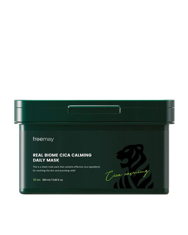[ FREEMAY ] Real Biome Cica Calming Daily Mask 350ml 30pads