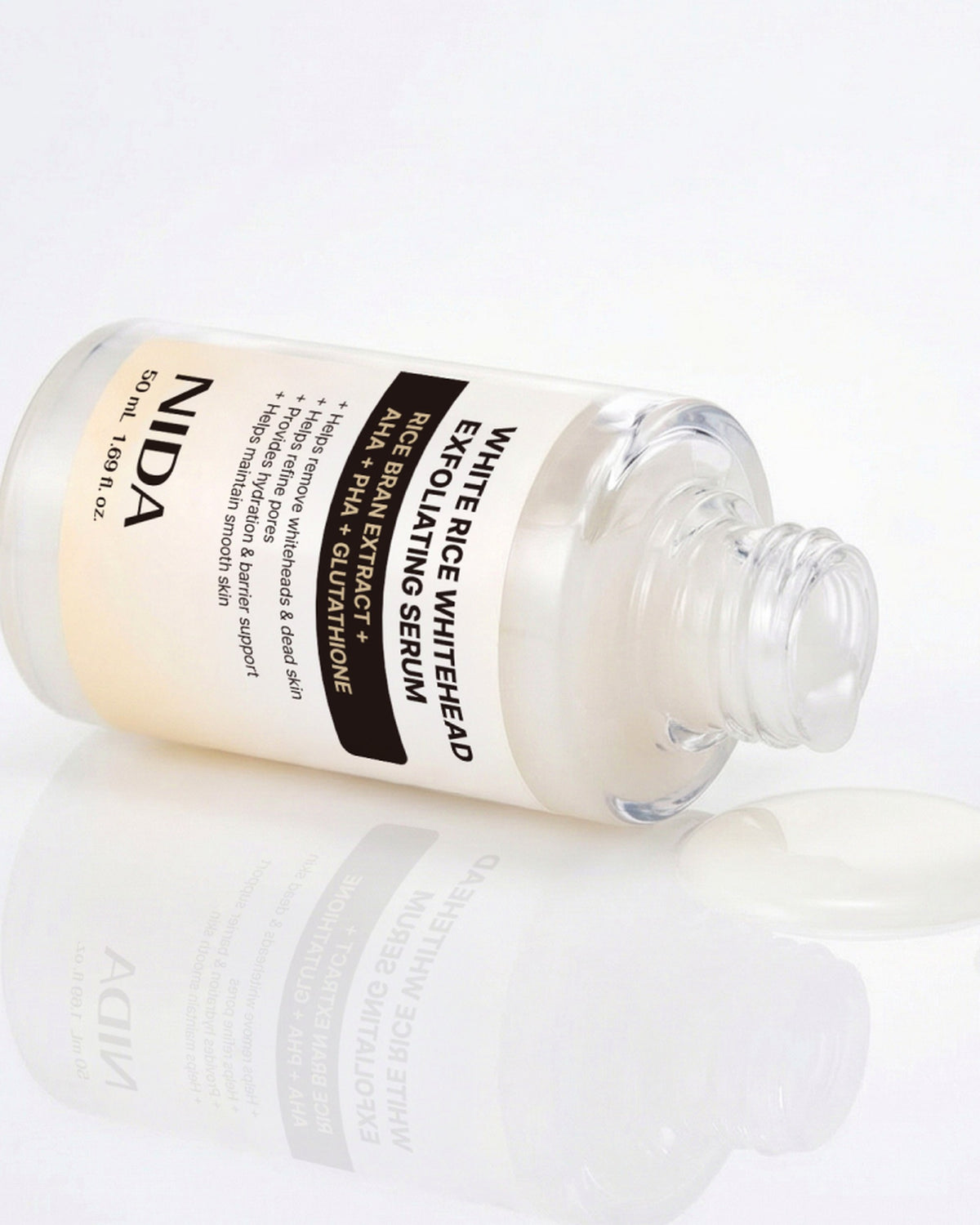 [ NIDA ] White Rice Whitehead Exfoliating Serum 50ml