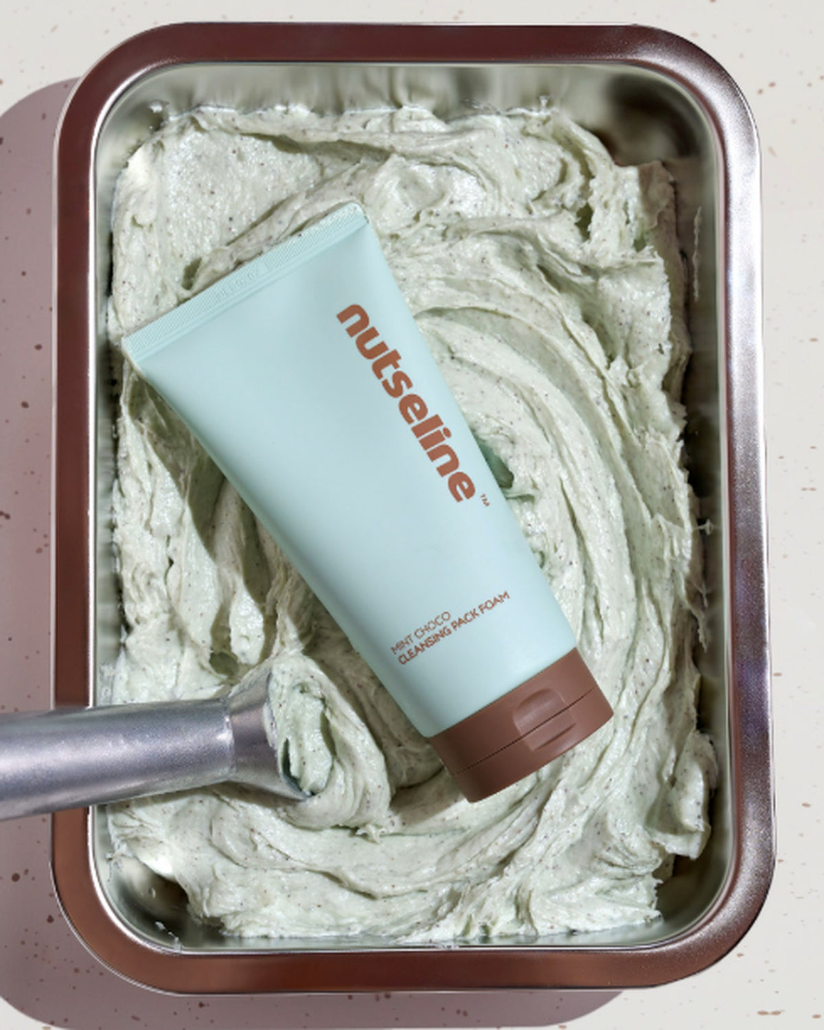 [ Nutseline ] Mint Choco Cleansing Pack Foam 130g