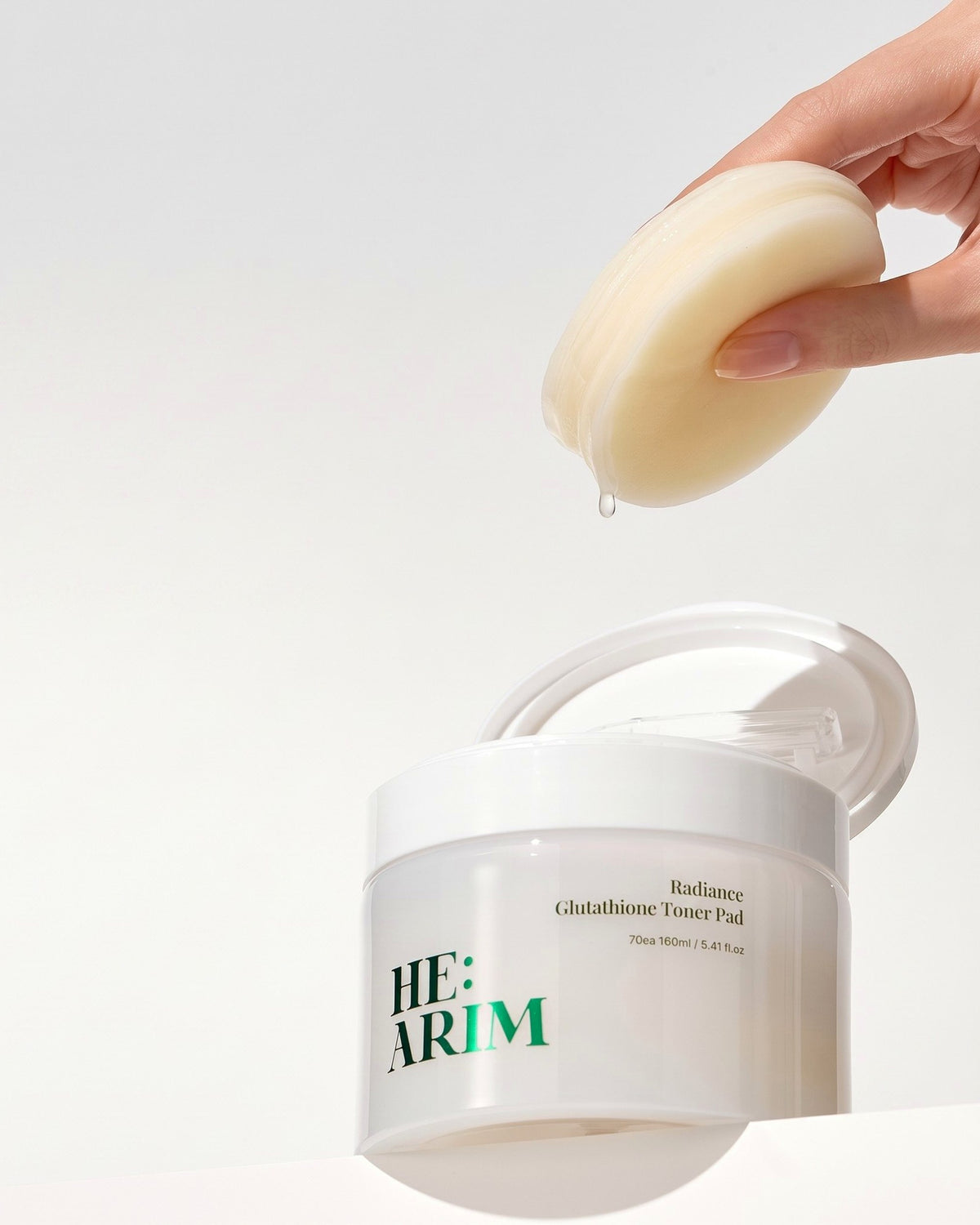 [ Hearim ] Radiance Glutathione Toner Pad 160ml