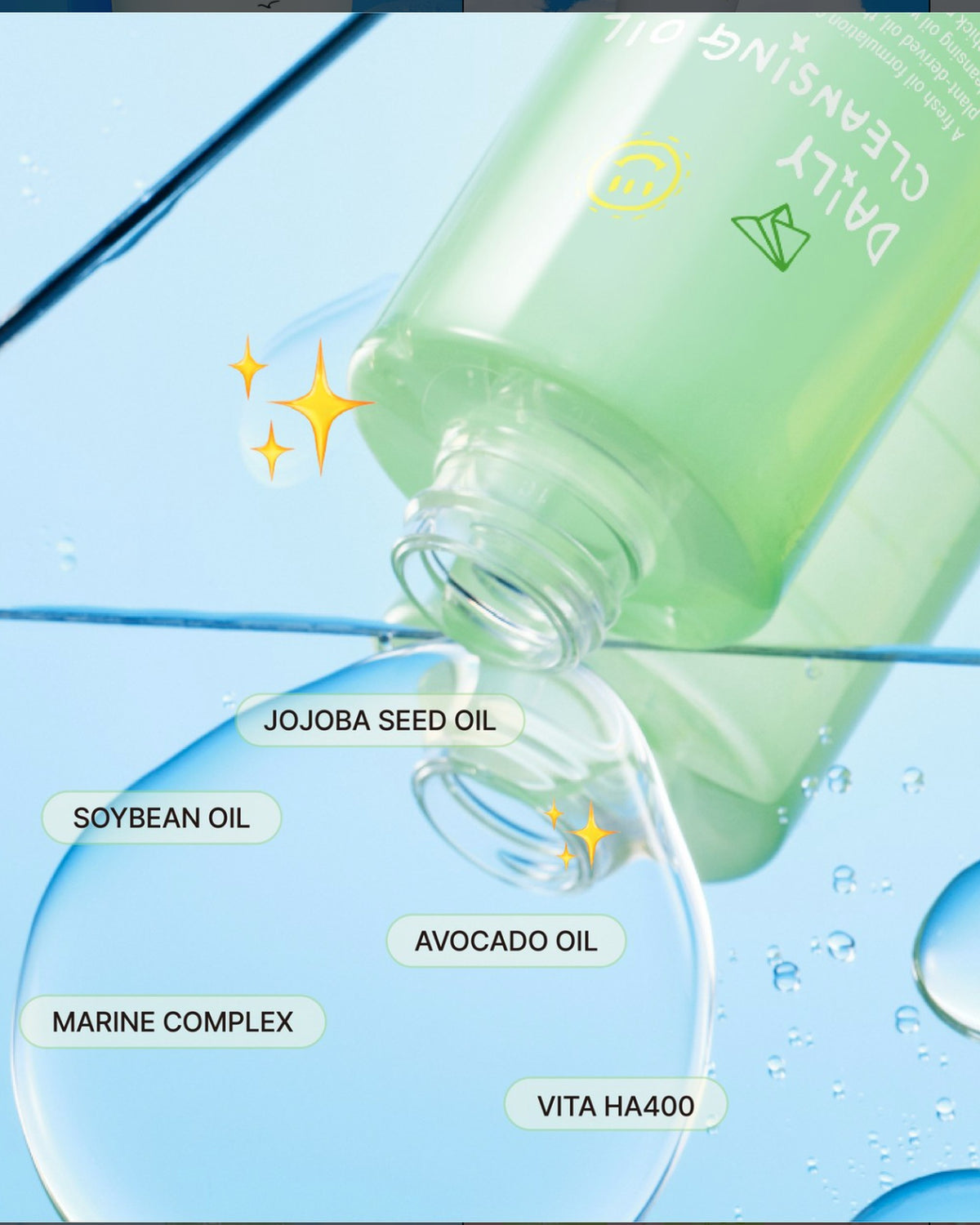[ Dancing Whale ] Daily Cleansing Oil 200ml
