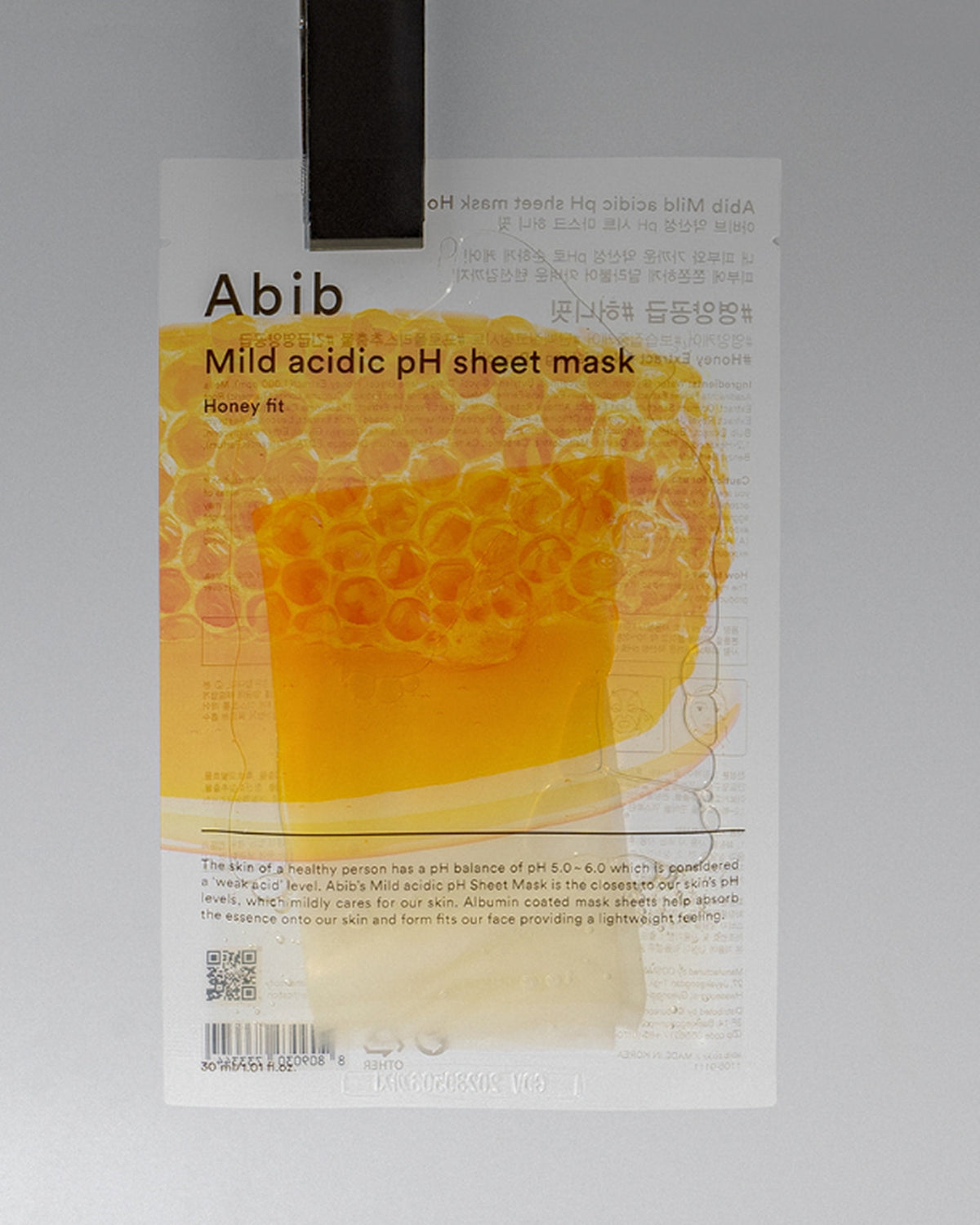 [ Abib ] Mild Acidic pH Sheet Mask Honey Fit