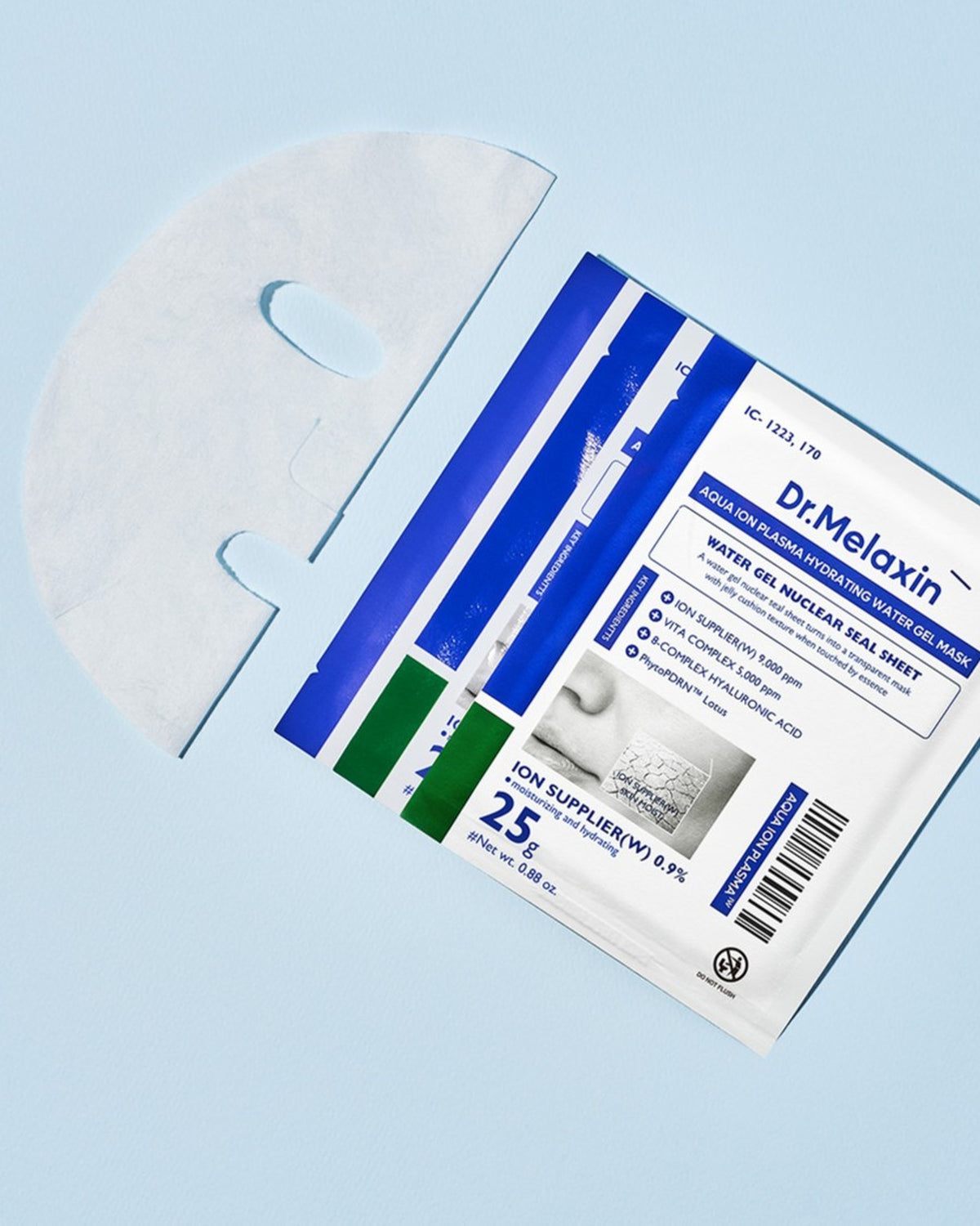 [ Dr.Melaxin ] Aqua Ion Plasma Water Gel Mask 25g 5ea