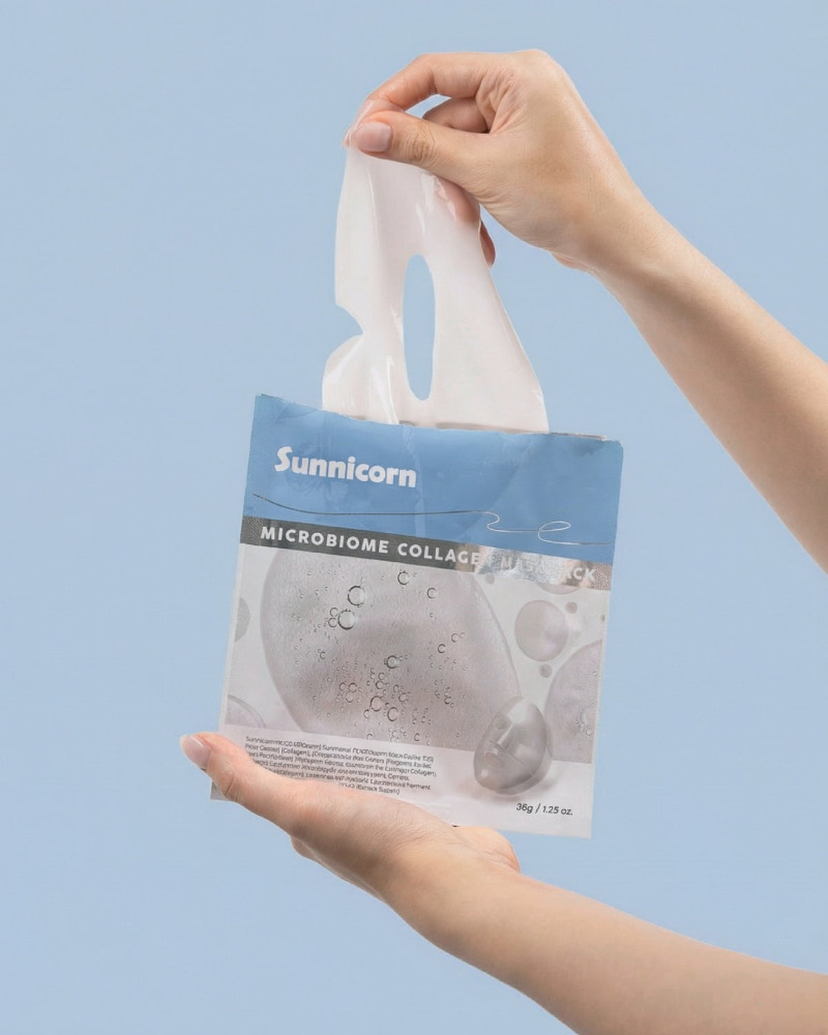 [ Sunnycorn ] Microbiome Collagen Mask Pack 4 Sheets