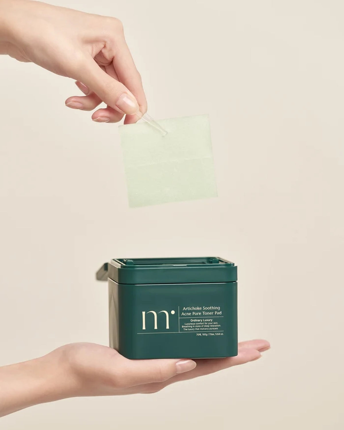 [ molvany ] Artichoke Soothing Acne Pore Toner Pad 160g 70P