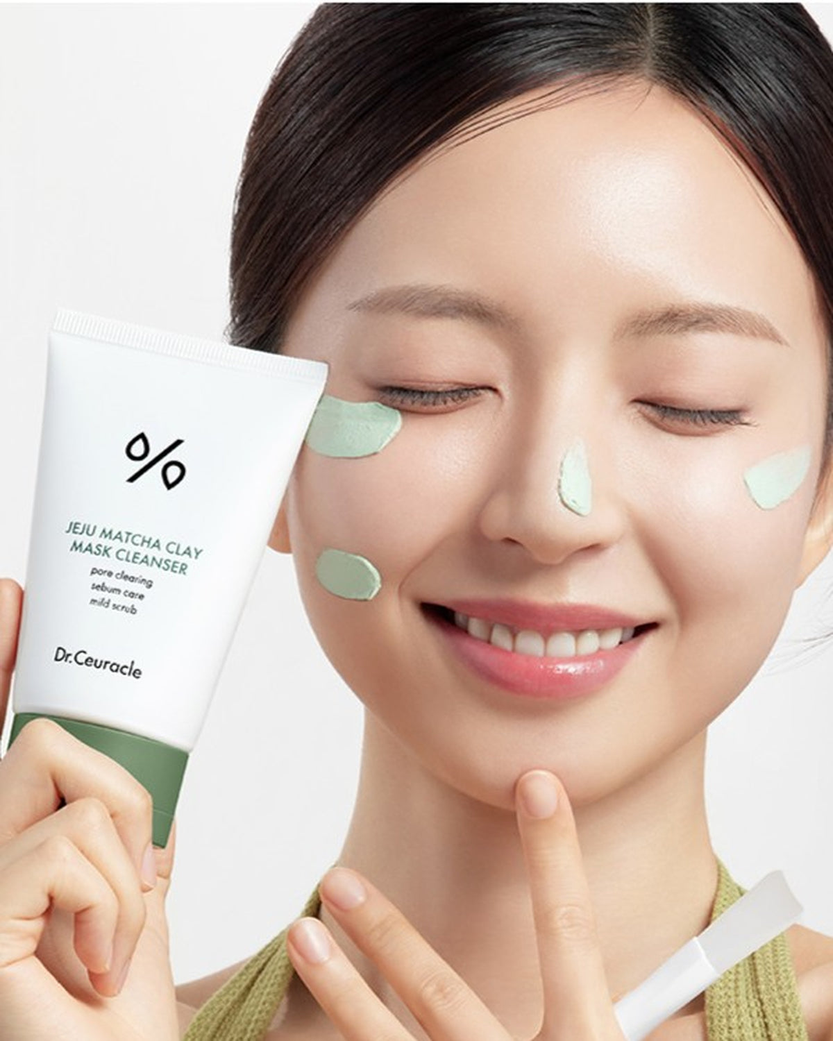 [ Dr.Ceuracle ] Renewal Jeju Matcha Clay Mask Cleanser 120ml