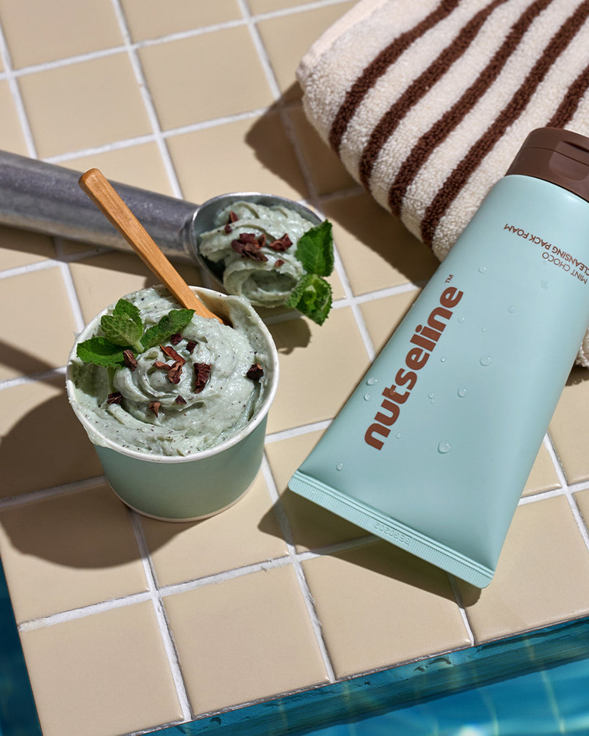 [ Nutseline ] Mint Choco Cleansing Pack Foam 130g