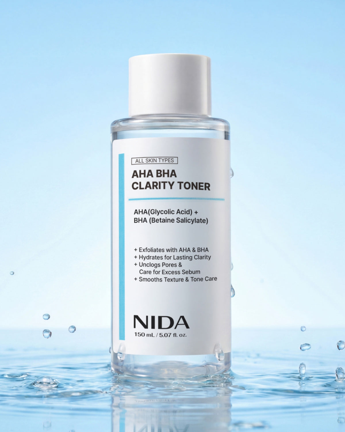 [ NIDA ] AHA BHA Clarity Toner 150ml
