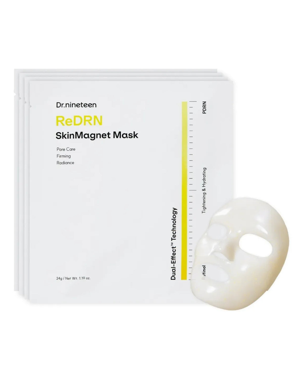 [ Dr.Nineteen ] ReDRN SkinMagnet Mask 34g 4ea