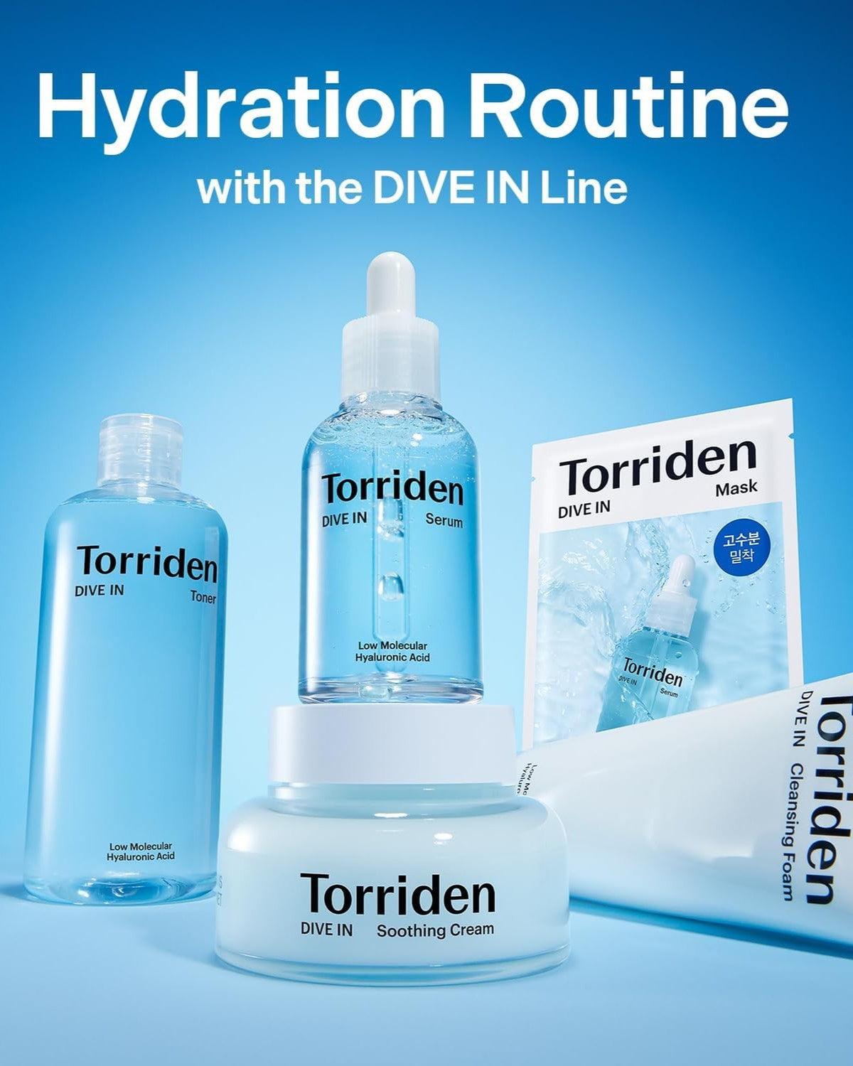 [ Torriden ] DIVE-IN Trial Kit (4-Step Regimen)