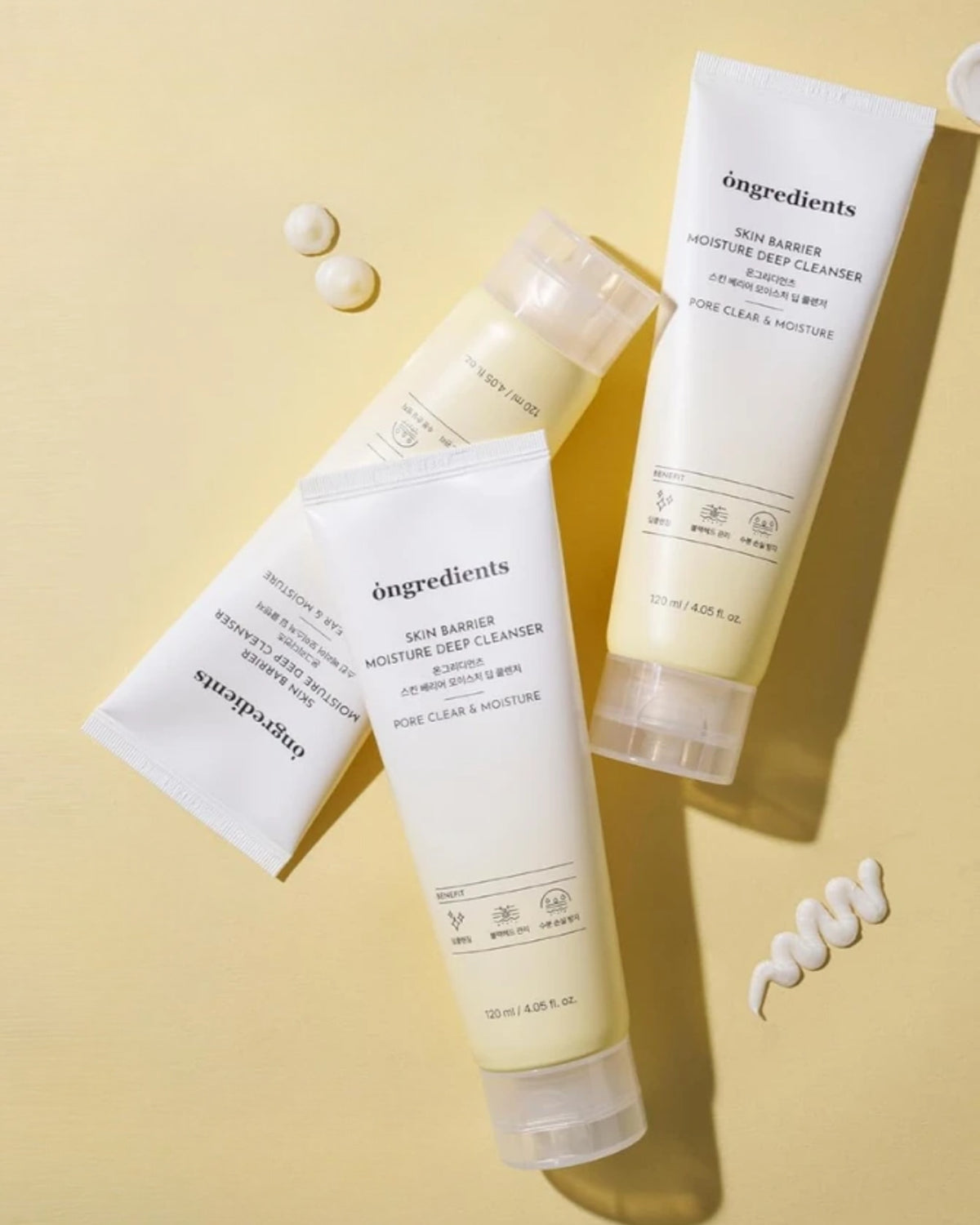 [ Ongredients ] Skin Barrier Moisture Deep Cleanser 120ml
