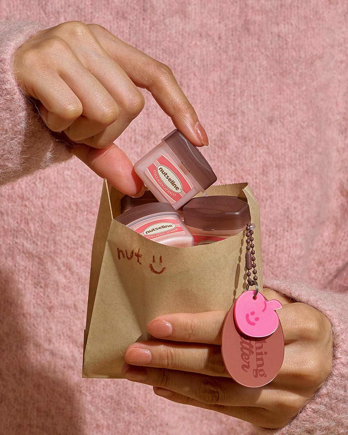 [ Nutseline ] Supernut Collagen Keyring Lipbalm 11ml