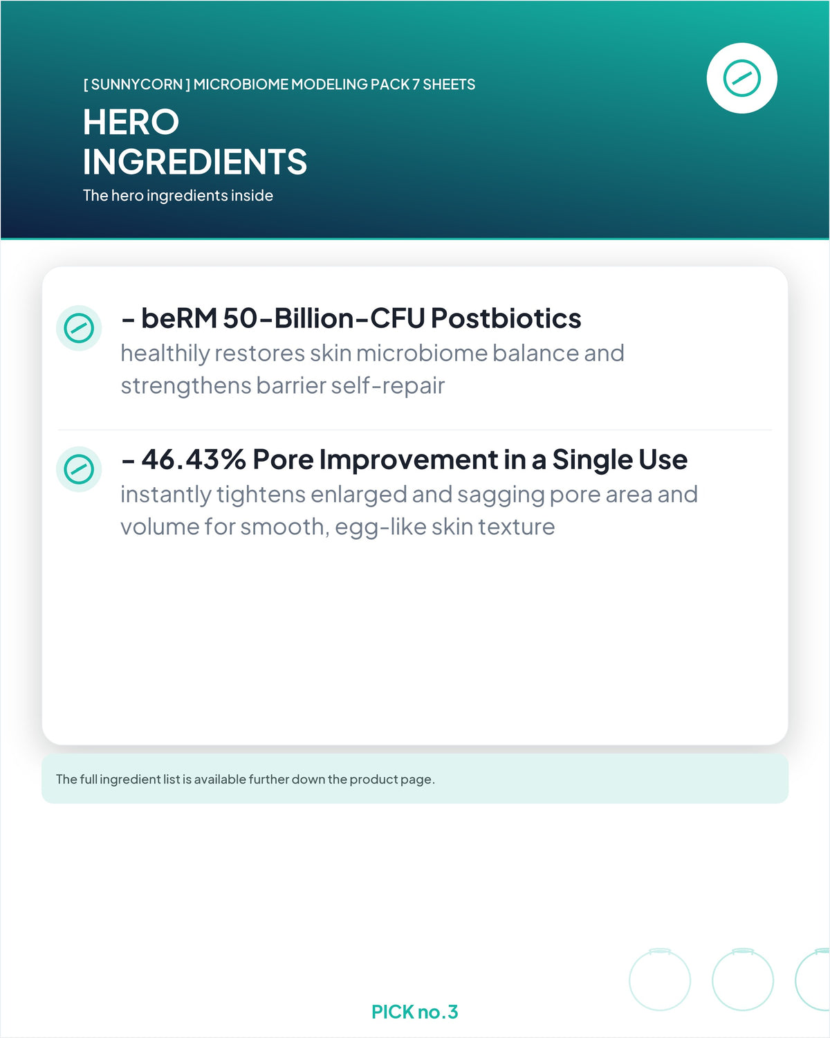 [ Sunnycorn ] Microbiome Modeling Pack 7 Sheets