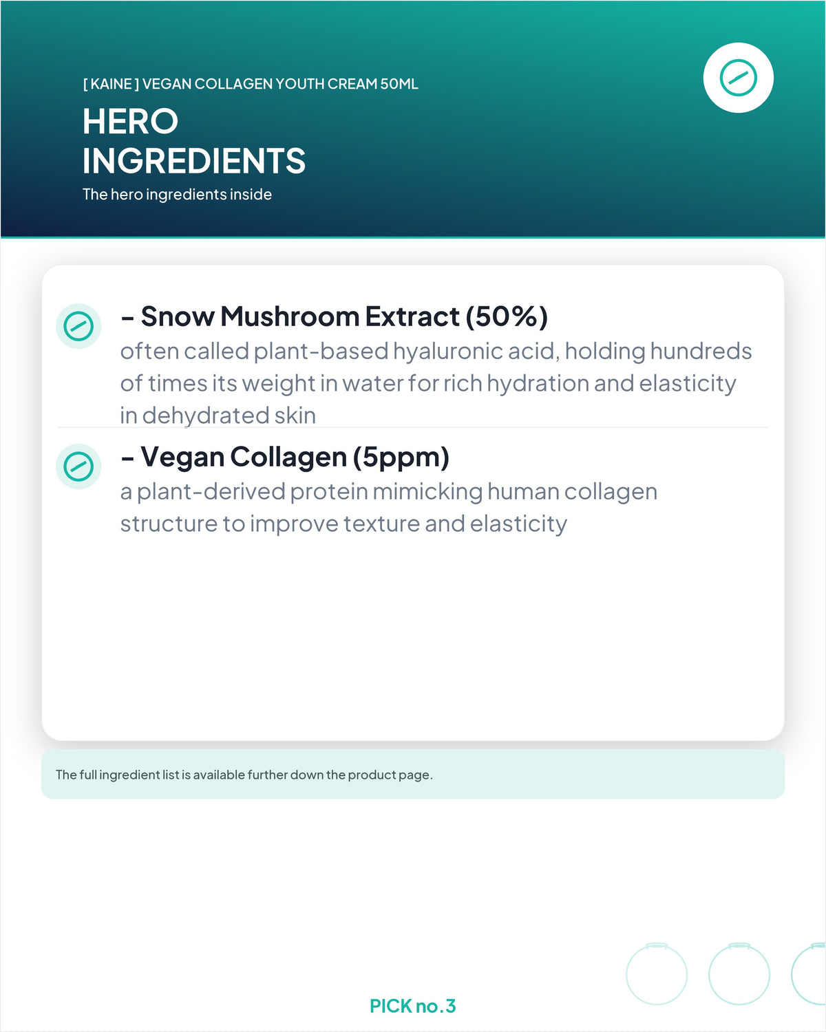[ KAINE ] Vegan Collagen Youth Cream 50ml