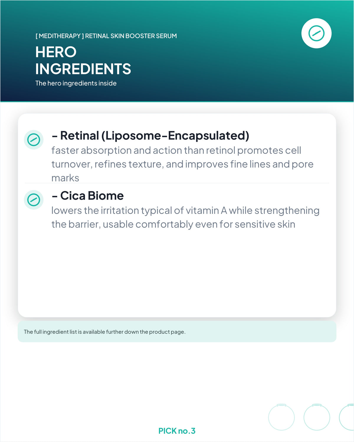 [ Meditherapy ] Retinal Skin Booster Serum 150ml