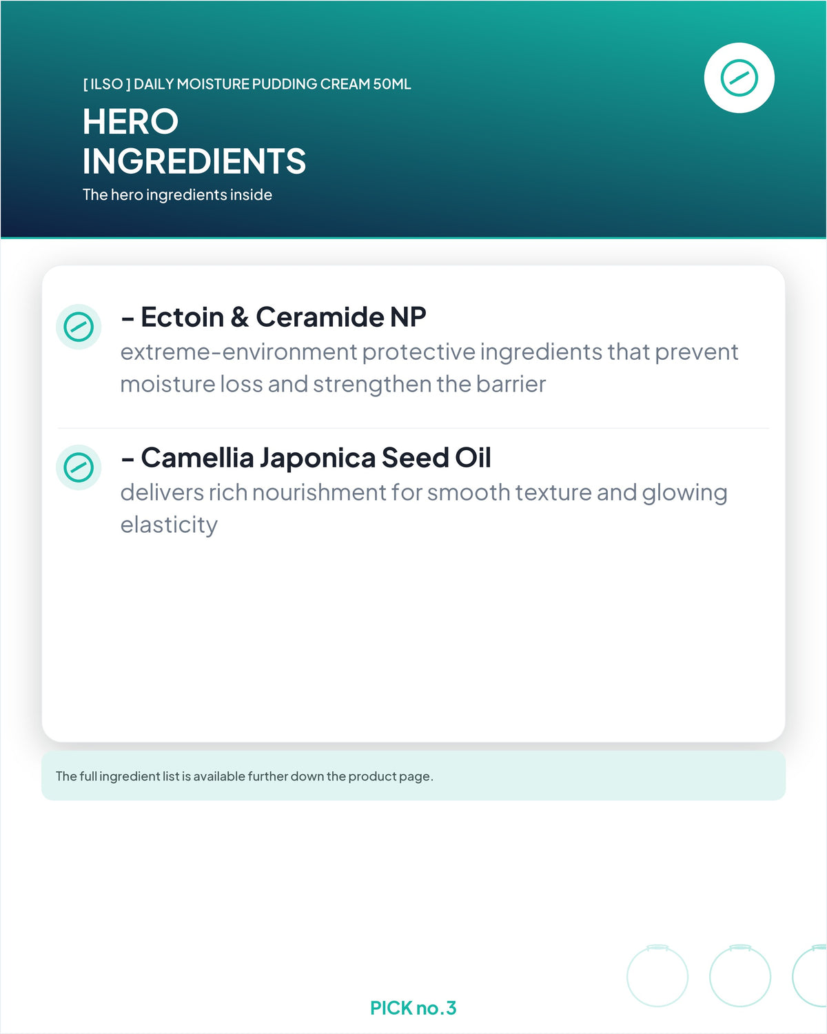 [ ilso ] Daily Moisture Pudding Cream 50ml