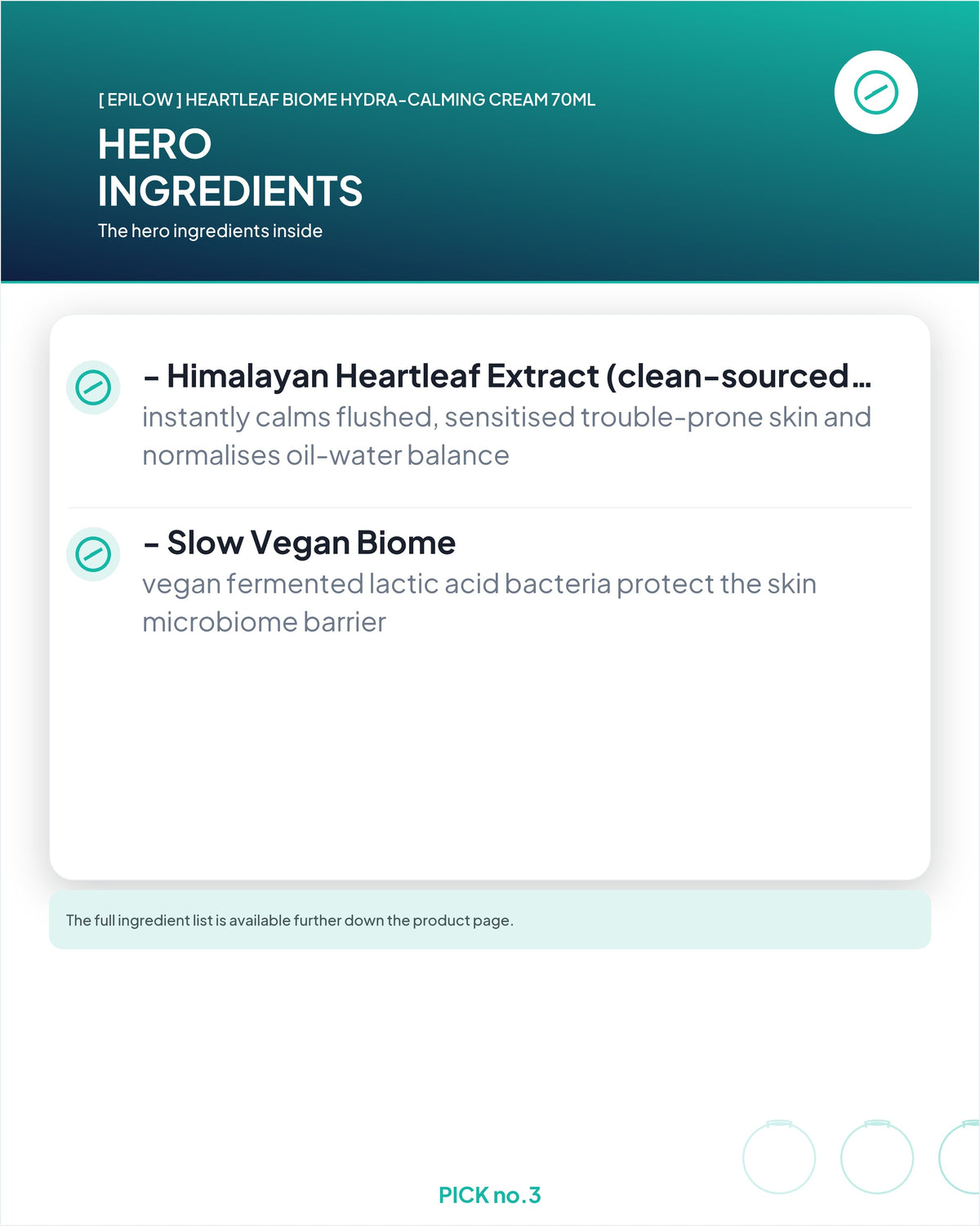 [ epilow ] Heartleaf Biome Hydra-Calming Cream 70ml