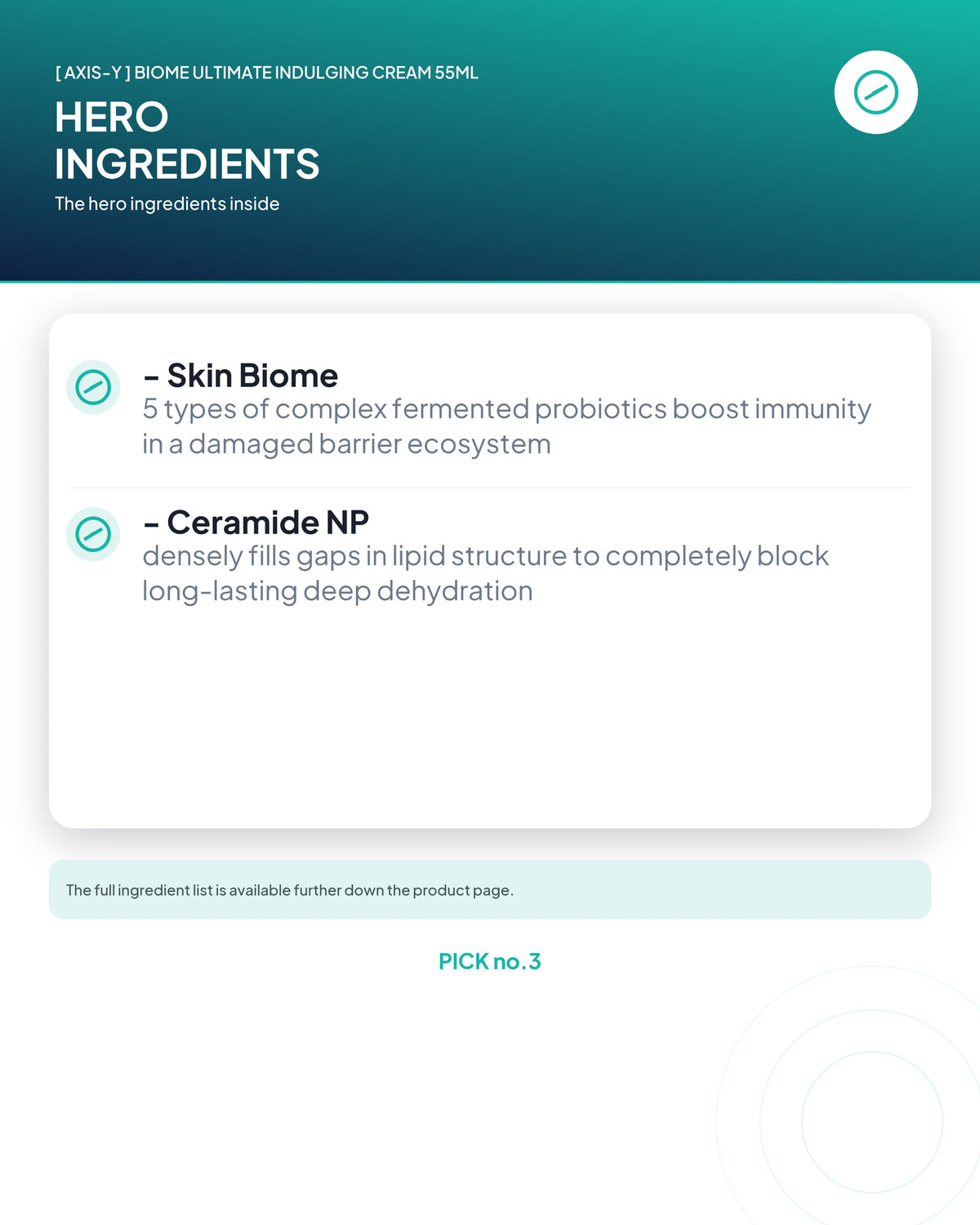 [ AXIS-Y ] Biome Ultimate Indulging Cream 55ml