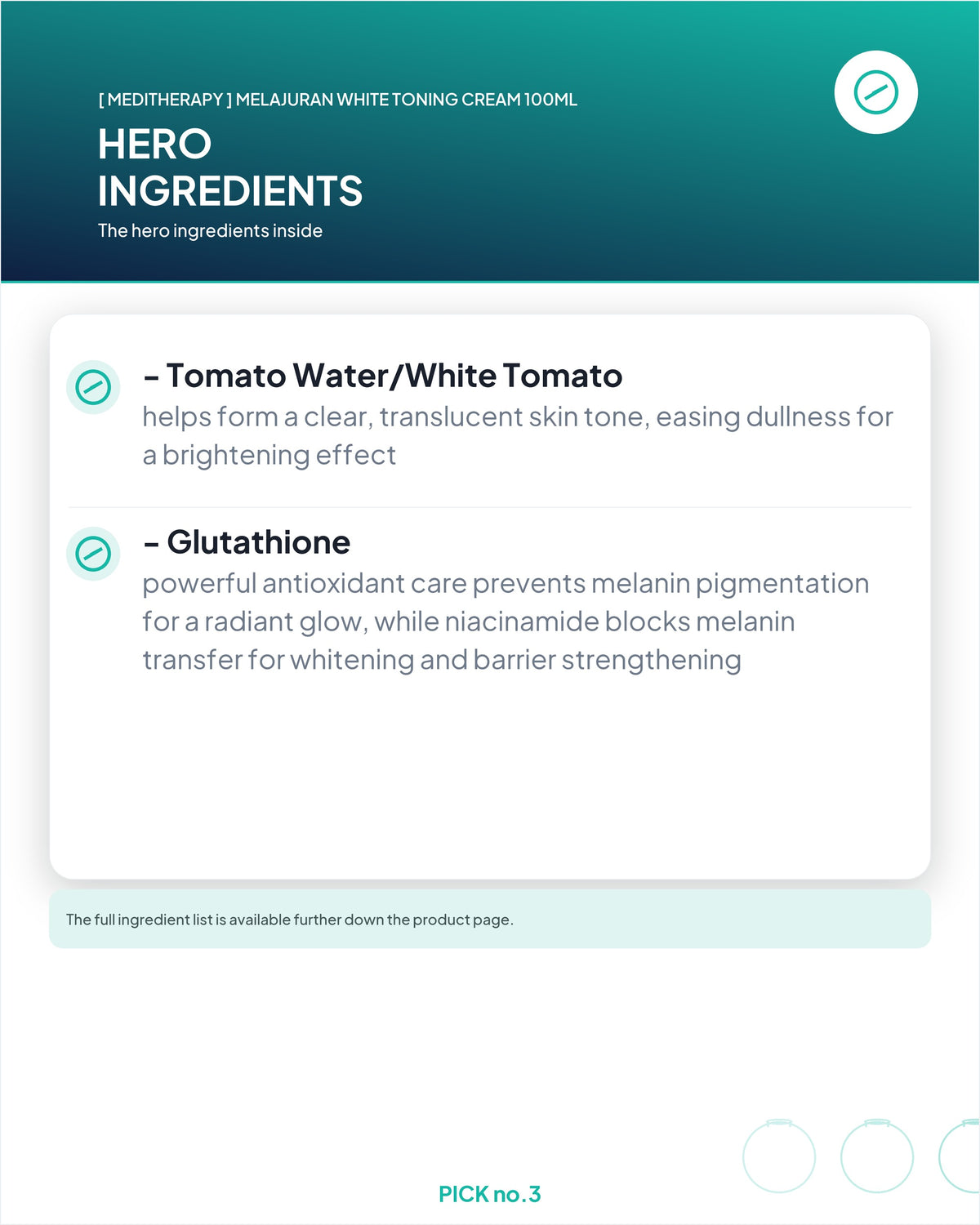 [ Meditherapy ] Melajuran White Toning Cream 100ml
