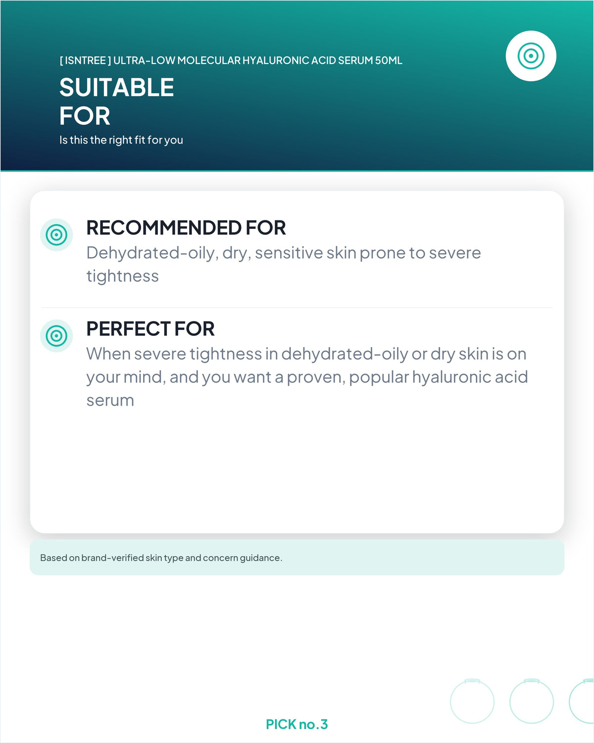 [ Isntree ] Ultra-Low Molecular Hyaluronic Acid Serum 50ml