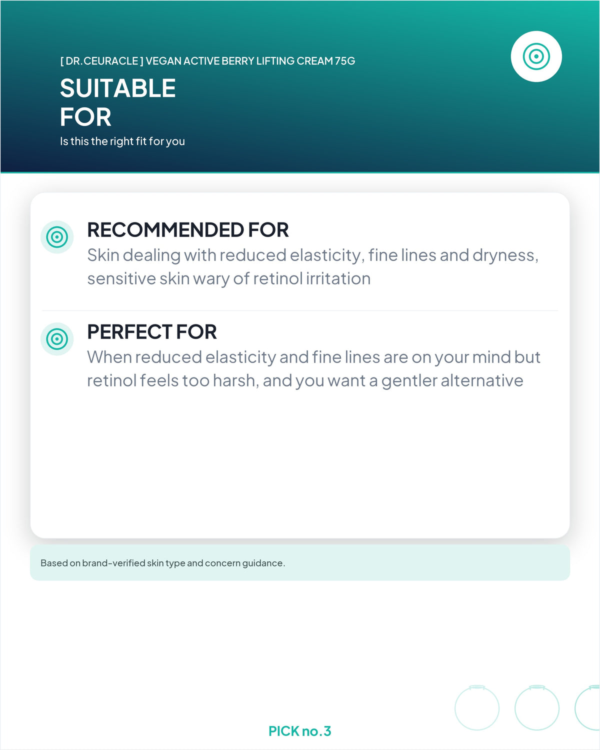 [ Dr.Ceuracle ] Vegan Active Berry Lifting Cream 75g