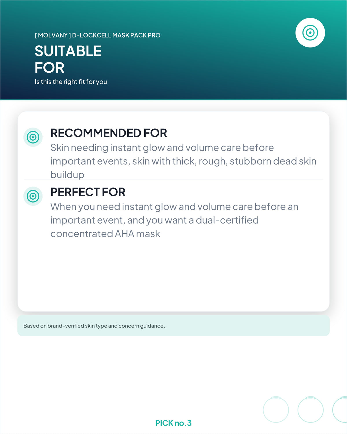 [ molvany ] D-Lockcell Mask Pack Pro