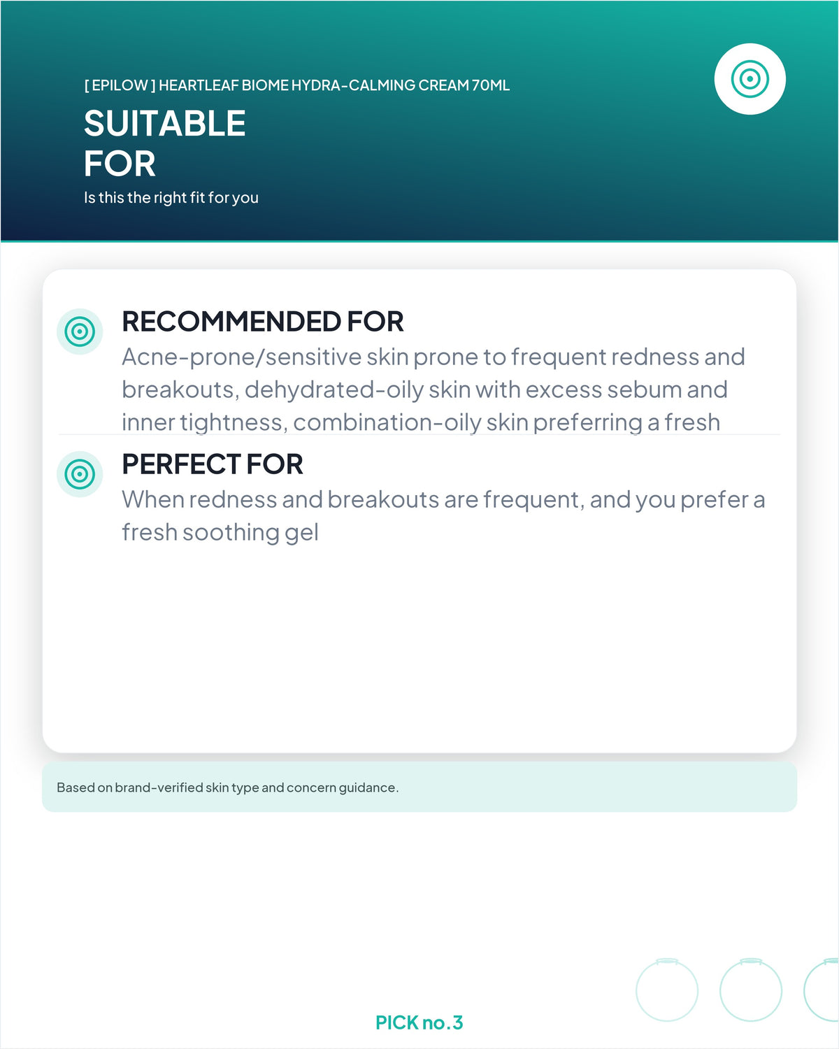 [ epilow ] Heartleaf Biome Hydra-Calming Cream 70ml