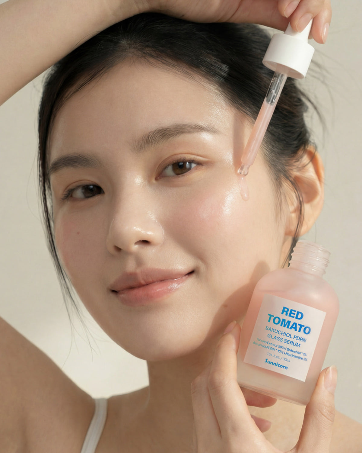[ Sunnycorn ] Red Tomato Bakuchiol PDRN Glass Serum 30ml