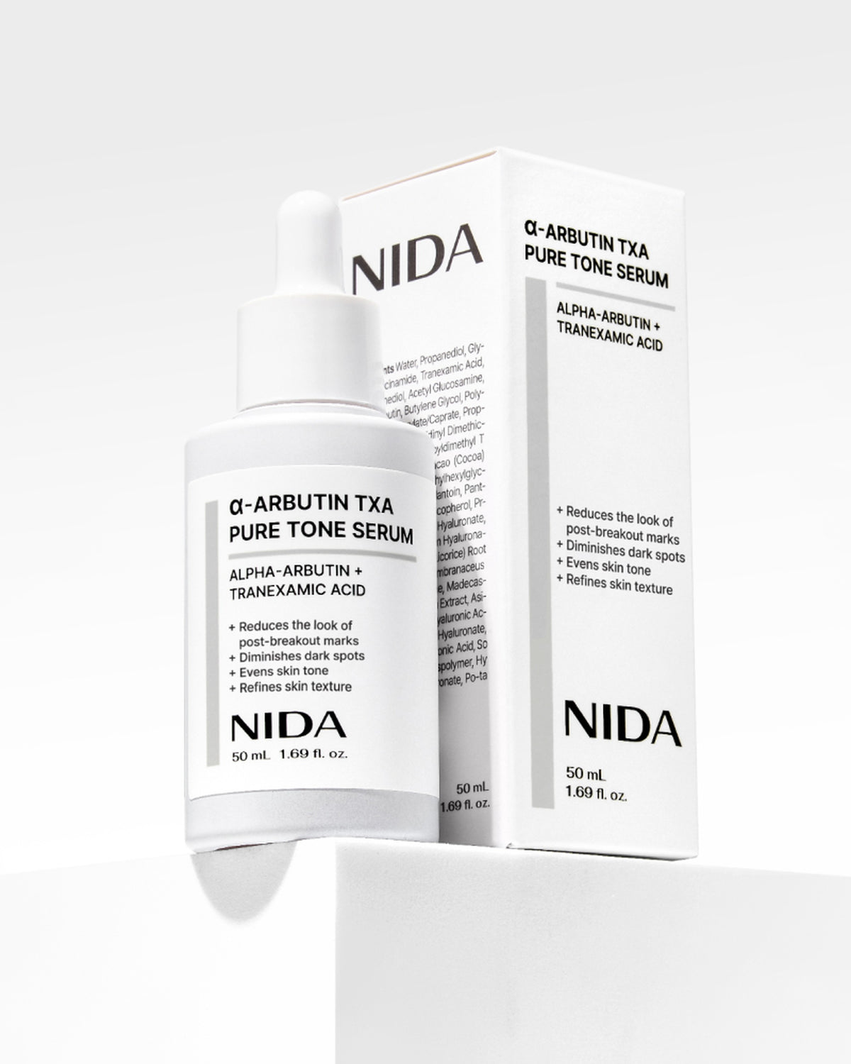 [ NIDA ] Alpha-Arbutin TXA Pure Tone Serum 50ml