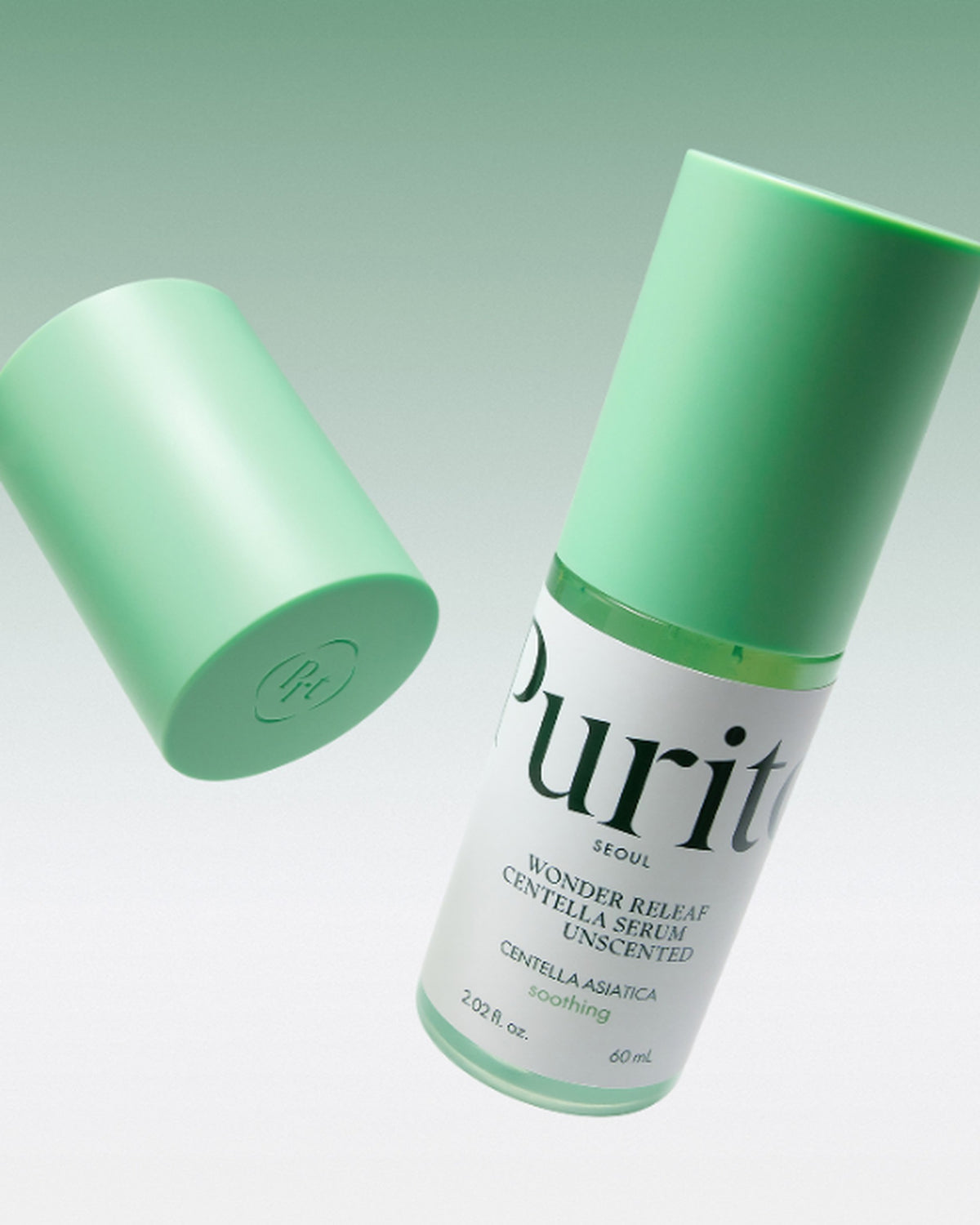 [ Purito ] Wonder Releaf Centella Serum Unscented 60ml