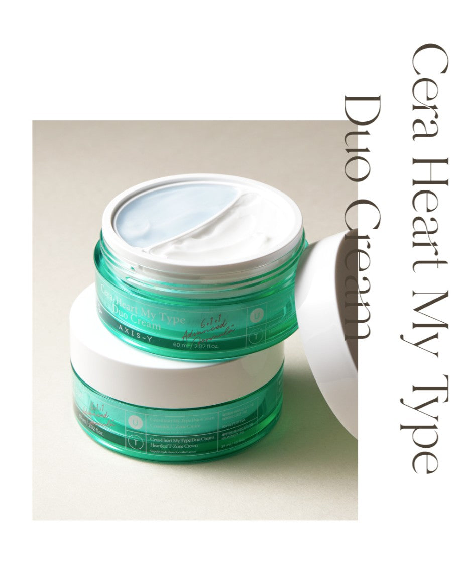 [ AXIS-Y ] Cera-Heart My Type Duo Cream 60ml
