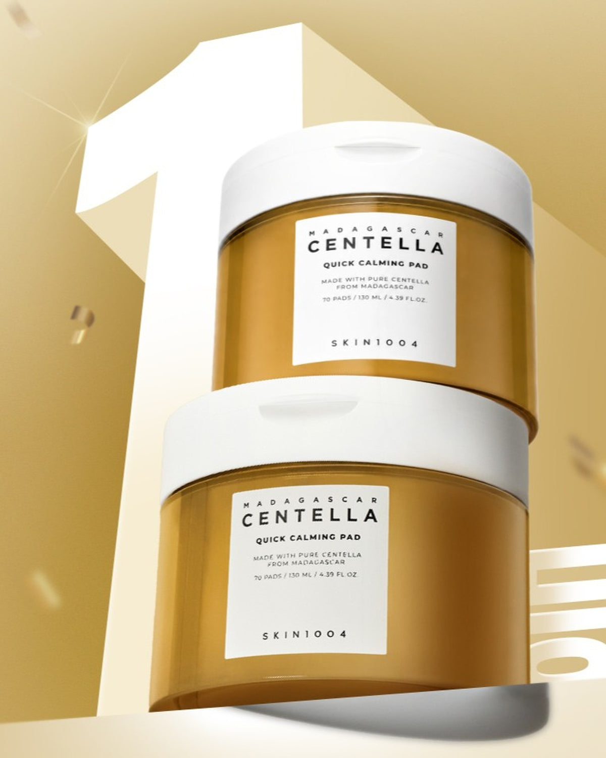 [ SKIN1004 ] Madagascar Centella Quick Calming Pad 130ml 70pads