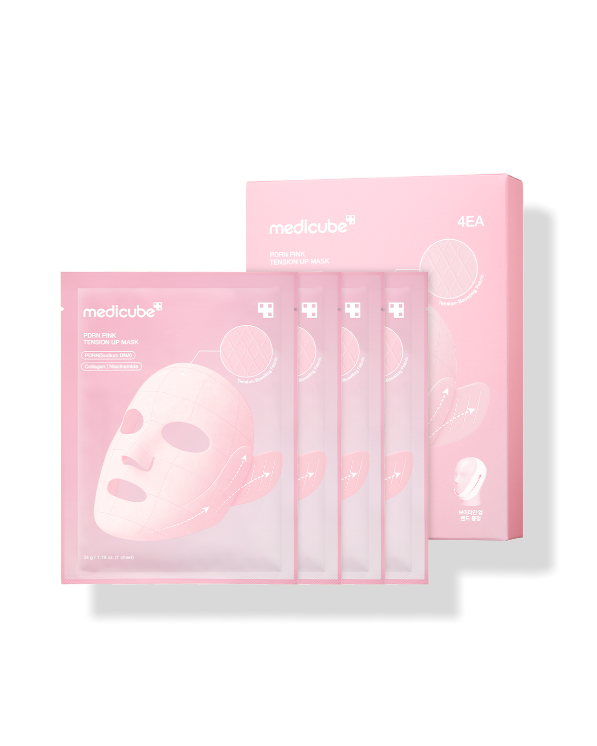 [ Medicube ] PDRN Pink Lift Up Mask 4ea