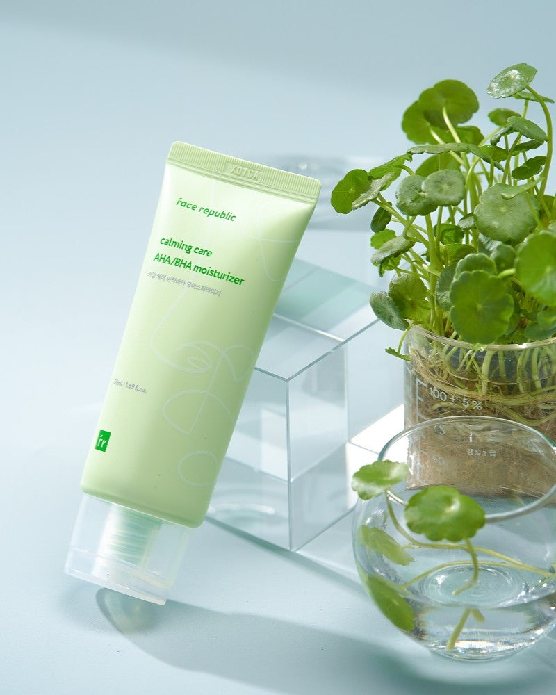 [ Face Republic ] Calming Care AHA/BHA Moisturiser 50ml