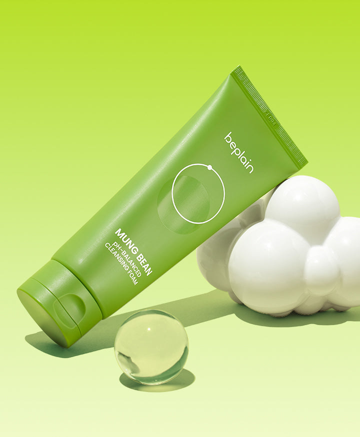 [ beplain ] Mung Bean pH-Balanced Cleansing Foam 80ml