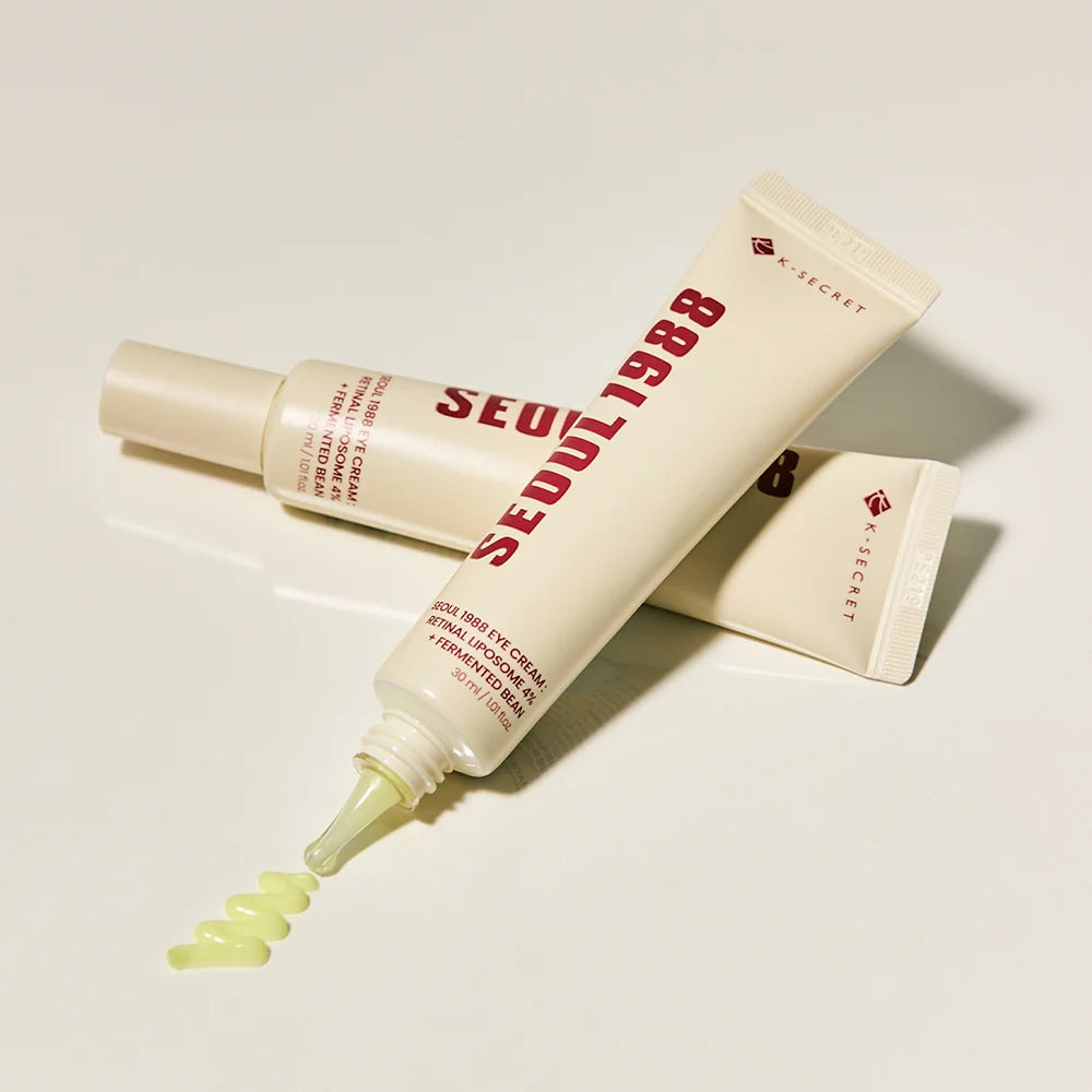 [ K-SECRET ] SEOUL 1988 Eye Cream : Retinal Liposome 4% + Fermented Bean 30ml