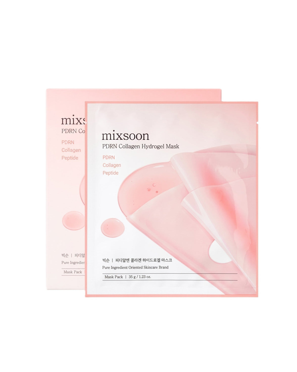 [ mixsoon ] PDRN Collagen Hydrogel Mask 35g 5 Sheets